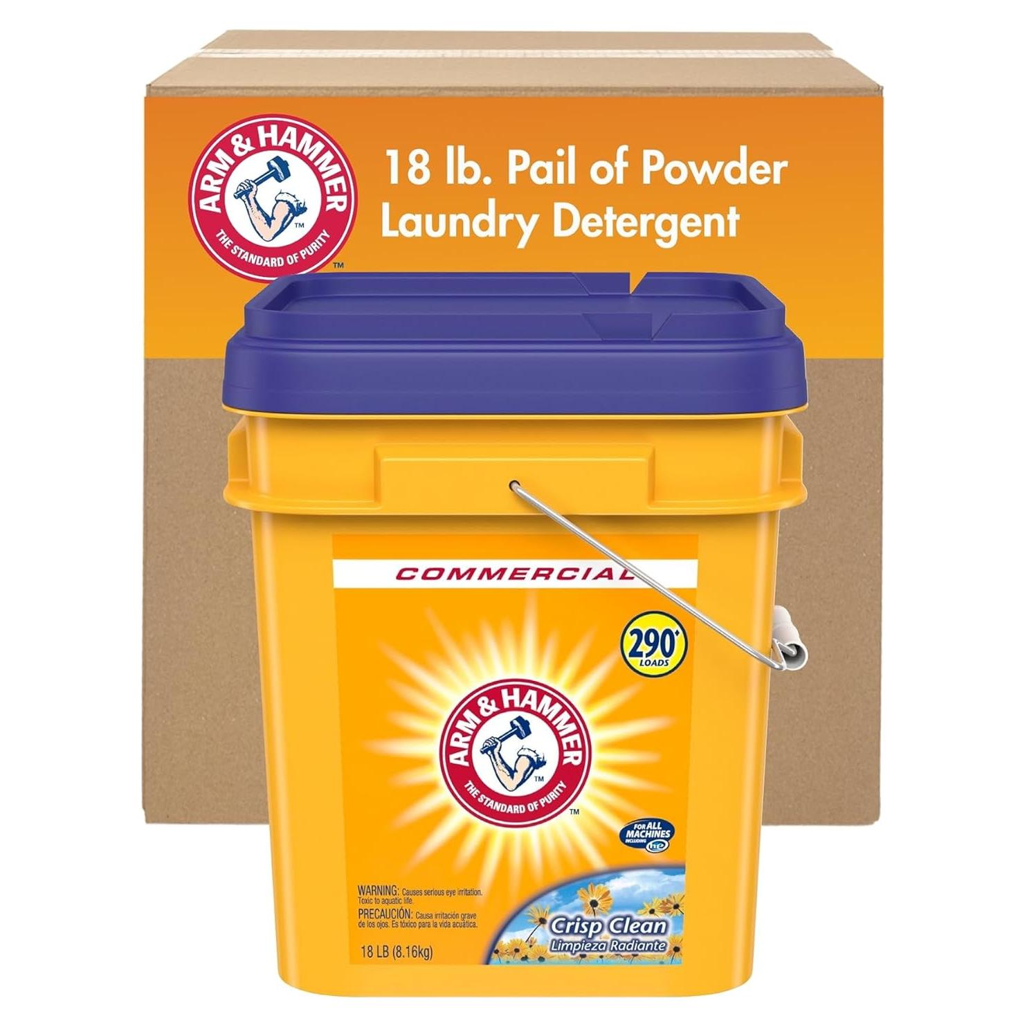 Detergente en polvo Arm & Hammer 8.16 kg limpieza profunda