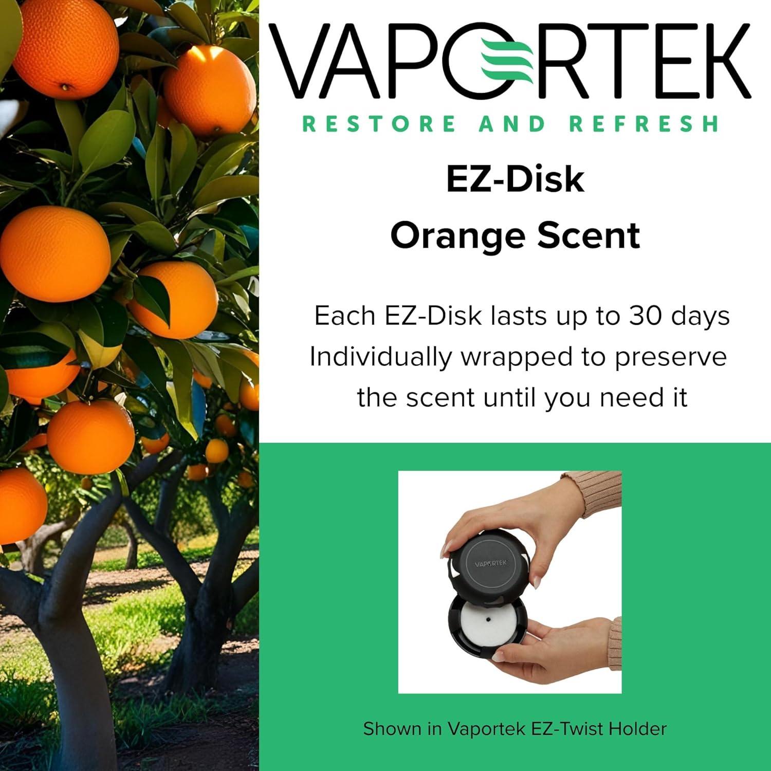 Disco de Fragancia Vaportek EZ-Disk Naranja de Verano - 12 Discos