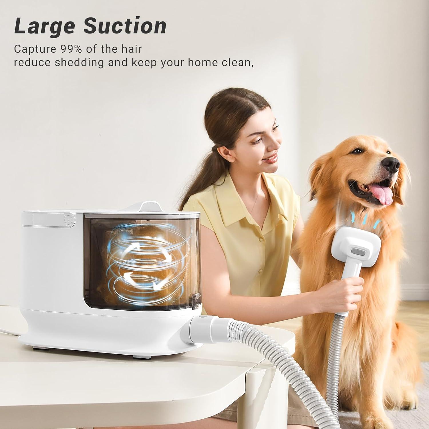 Kit de Aseo para Mascotas Bunfly S2 - Aspiradora 3.5L 13000Pa