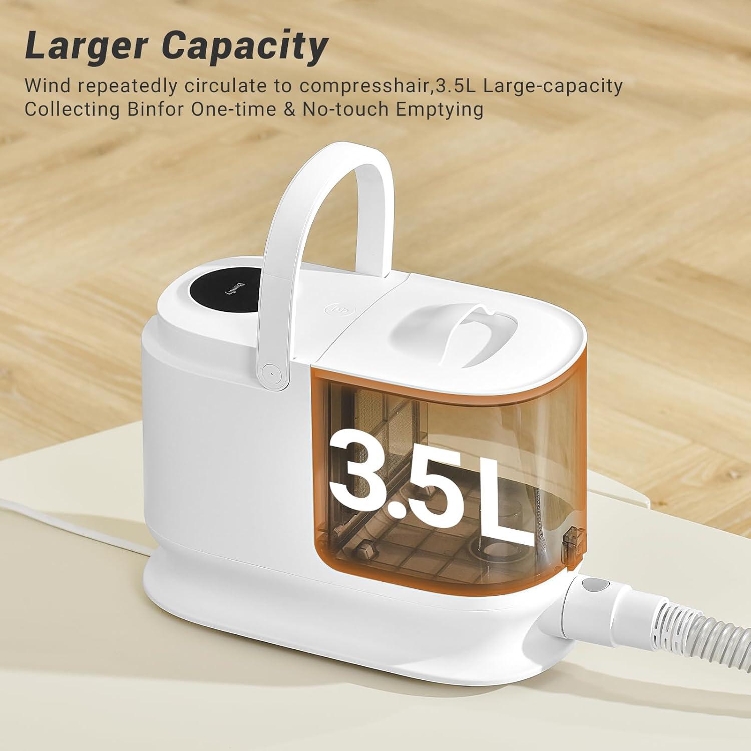 Kit de Aseo para Mascotas Bunfly S2 - Aspiradora 3.5L 13000Pa