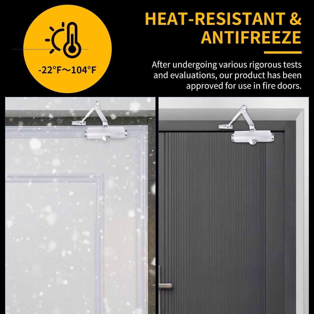 Cerradura Automática Ajustable Augenweide Blanca 0-45kg