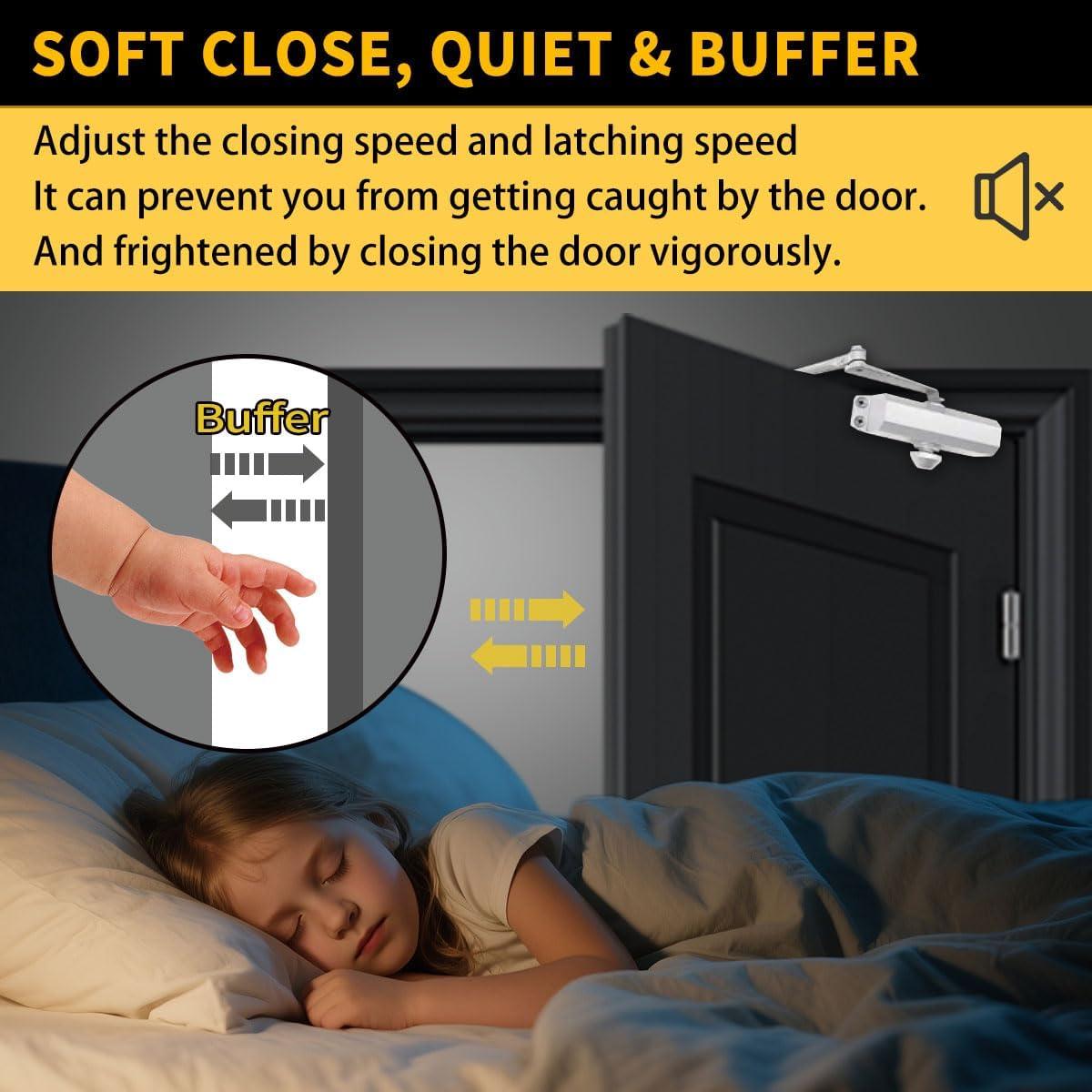 Cerradura Automática Ajustable Augenweide Blanca 0-45kg