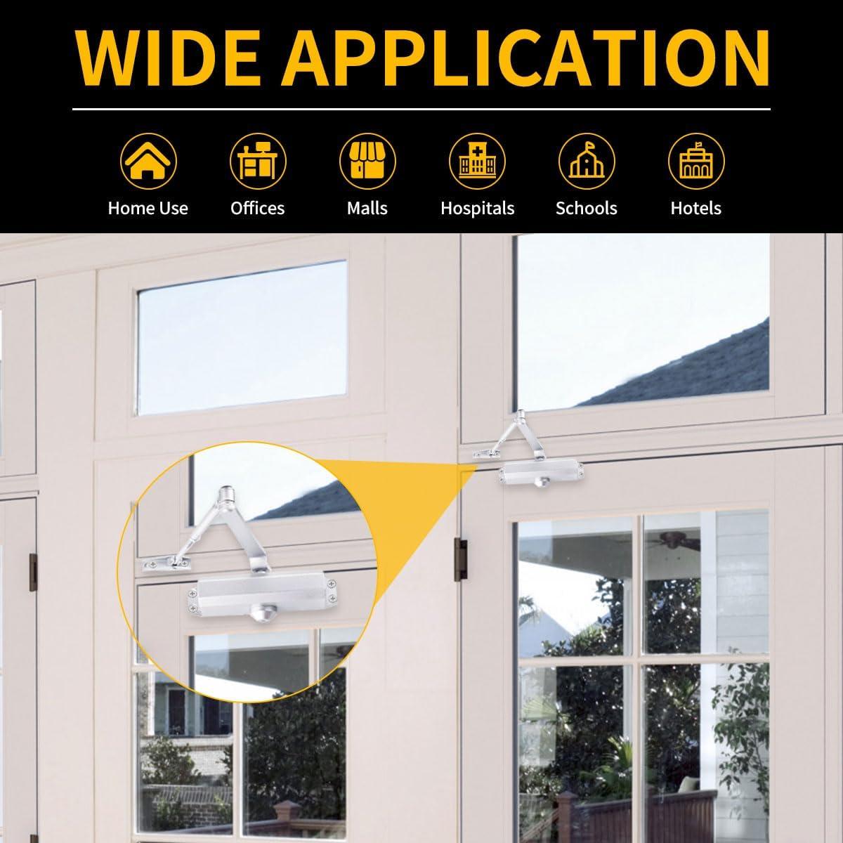 Cerradura Automática Ajustable Augenweide Blanca 0-45kg