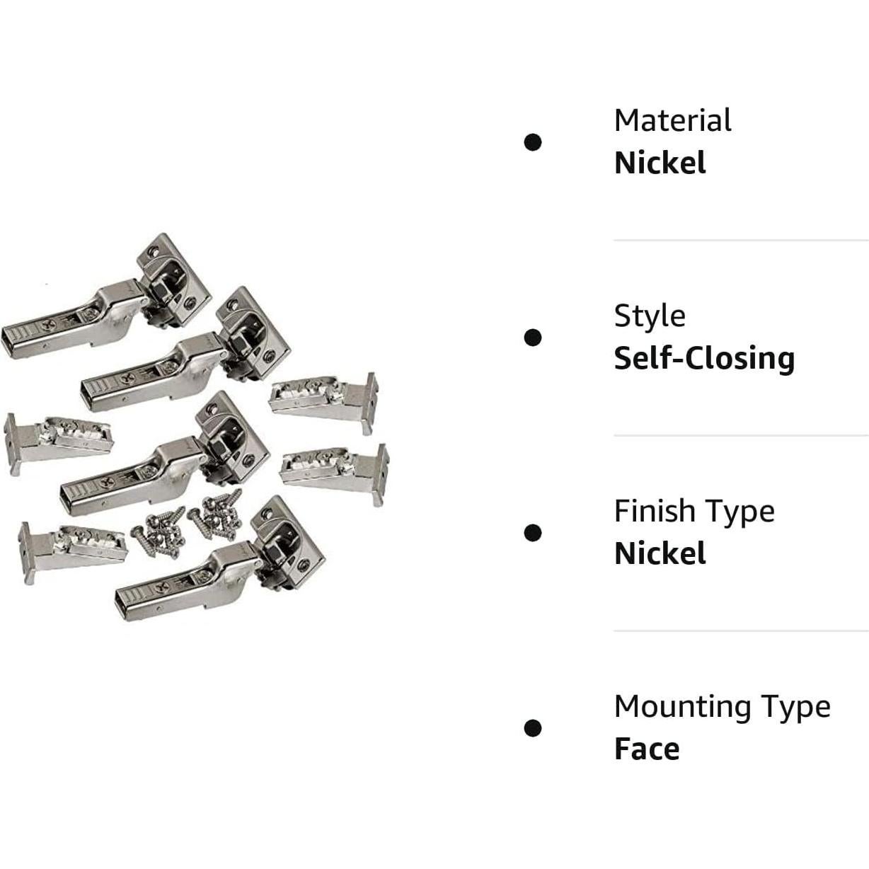 Bisagras Blum CLIP Top BLUMOTION 110° Auto-Cierre 4 Paquetes