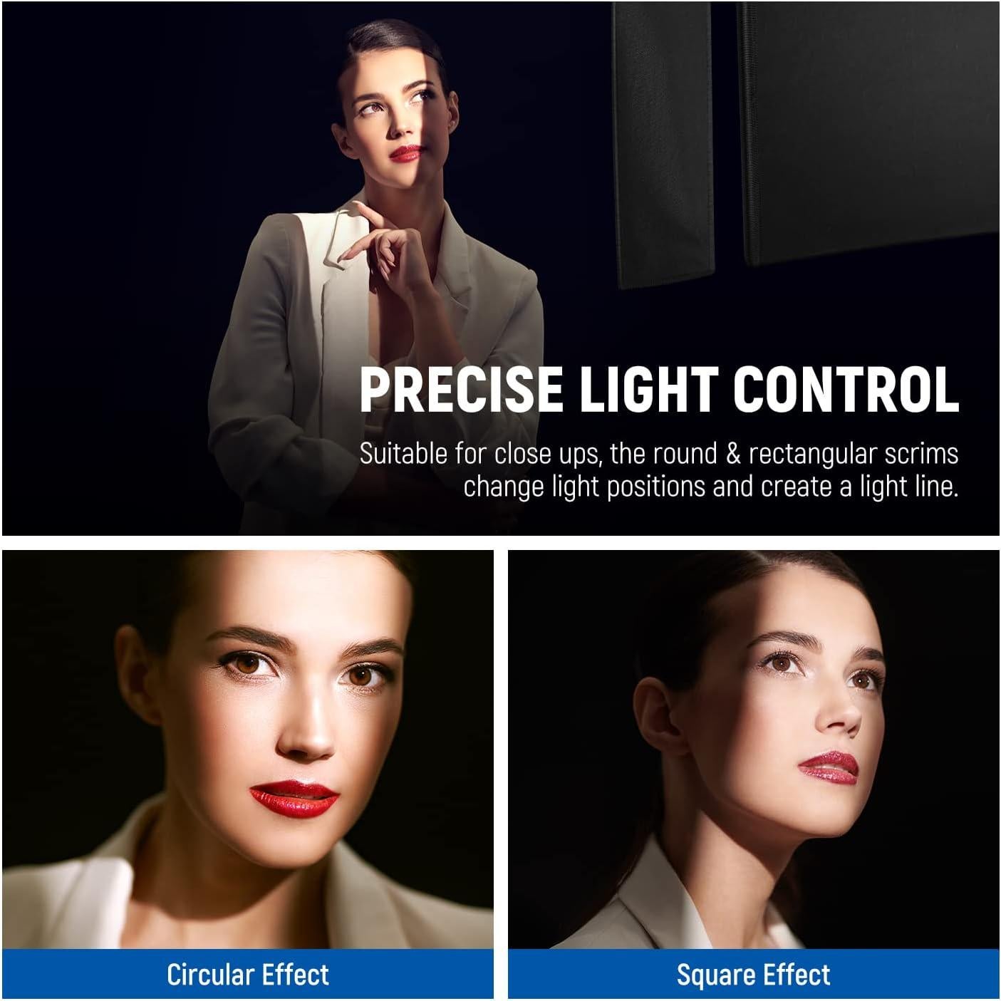 Kit de Modificador de Luz NEEWER 5 en 1 45x60cm con Bolsa