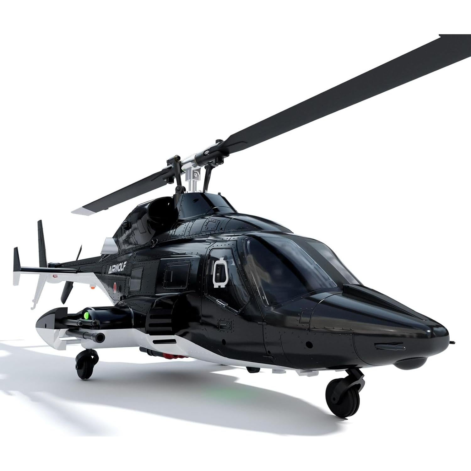 Helicóptero RC Airwolf Carmanon 27:1 con Auto-Flotación y 6CH