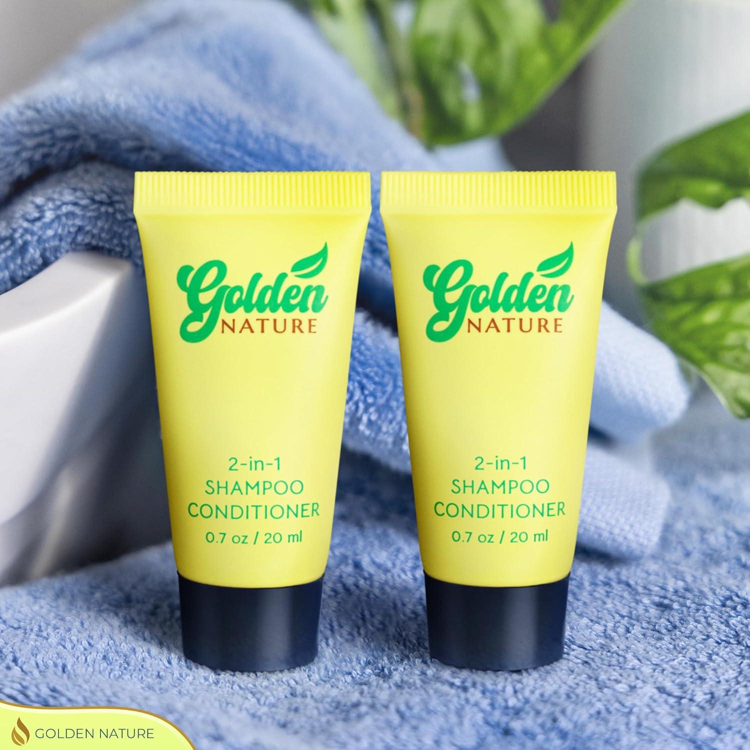 Champú y Acondicionador 2 en 1 Jazmín Golden Nature 100 PK