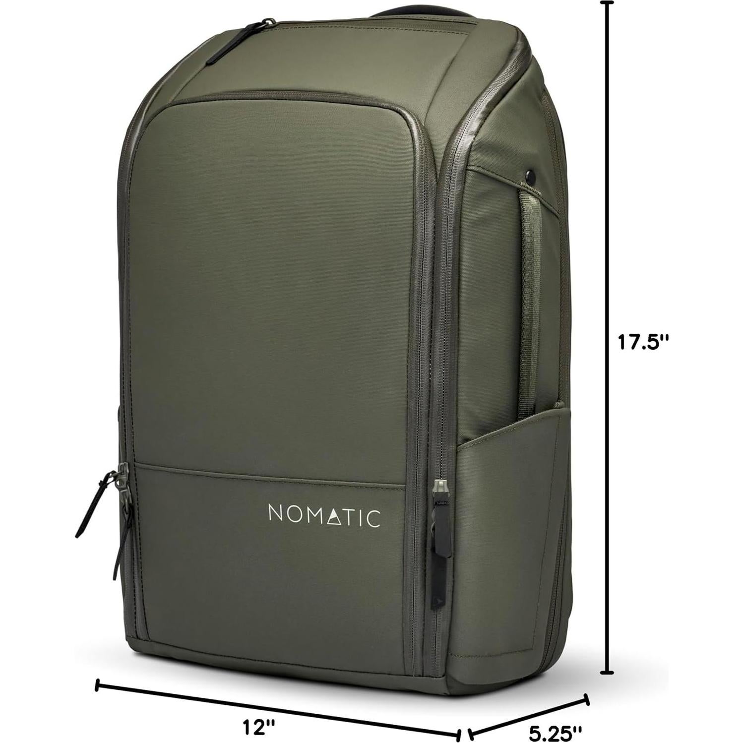 Mochila NOMATIC 14L Oliva - Resistente al Agua para Laptop