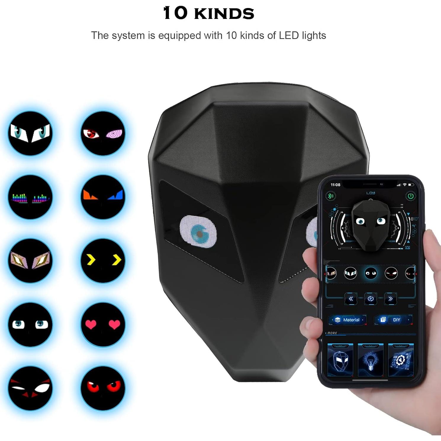 Mochila LED Inteligente para Laptop Hf-t5, Impermeable, 35L