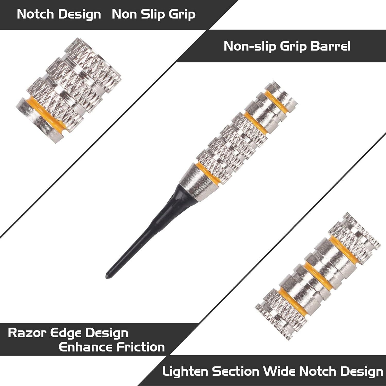 Conjunto de Dardos Punta Plástica Turnart TN07 - 12 Piezas 18g