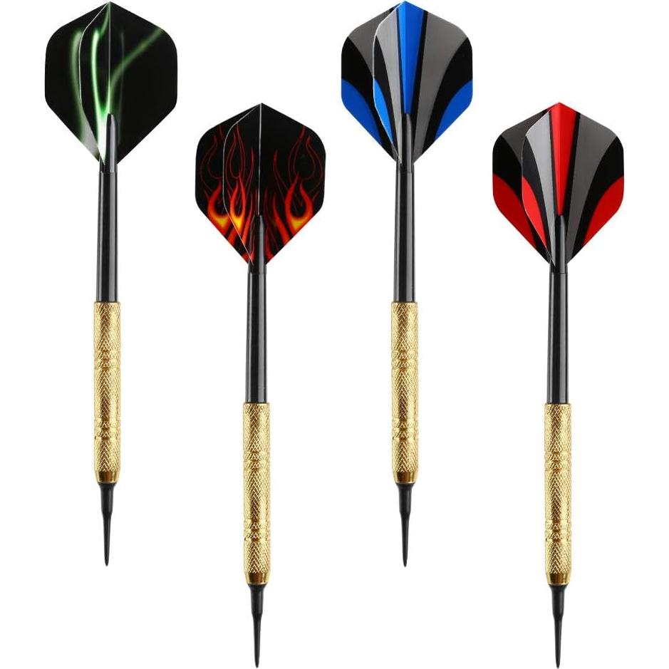 Juego de Dardos Punta Suave Accmor 12 Pcs con 36 Consejos