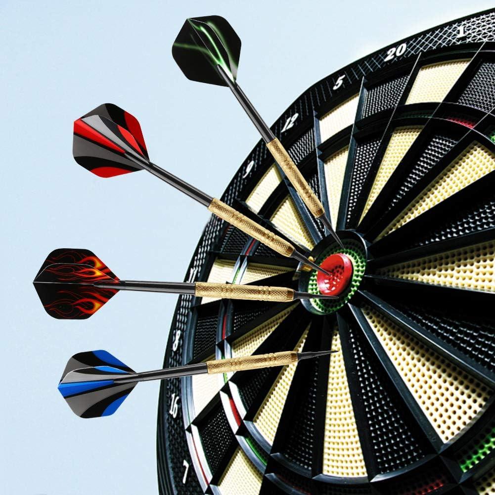 Juego de Dardos Punta Suave Accmor 12 Pcs con 36 Consejos