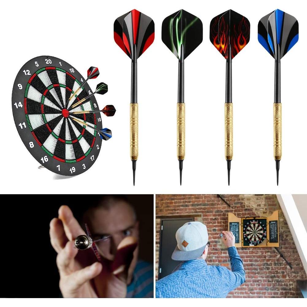 Juego de Dardos Punta Suave Accmor 12 Pcs con 36 Consejos