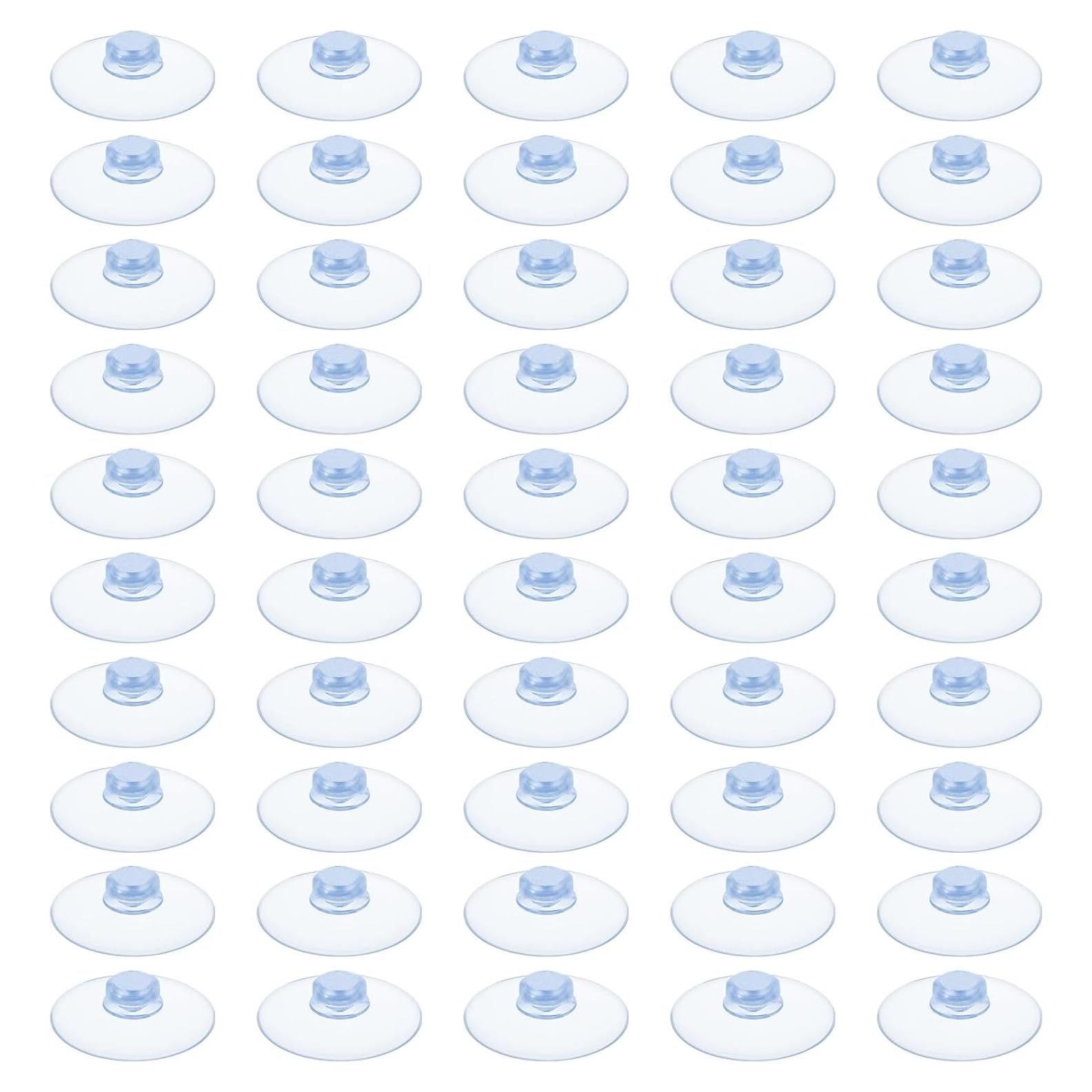 Ventosas Transparentes HJZHII 20mm 50 Pcs Reutilizables