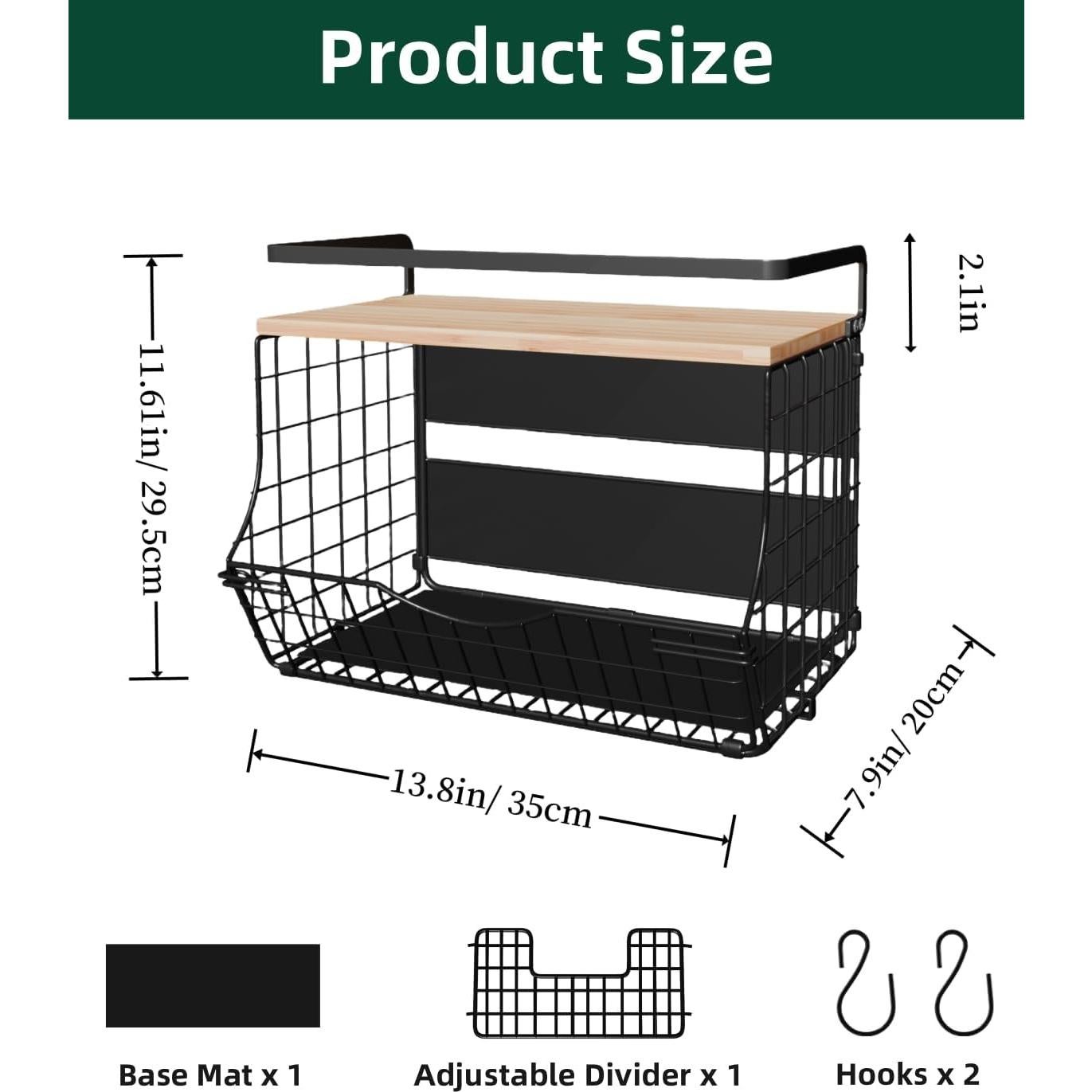 Estante Magnético NRSVIAN 3 Niveles con Divisor Ajustable 15kg