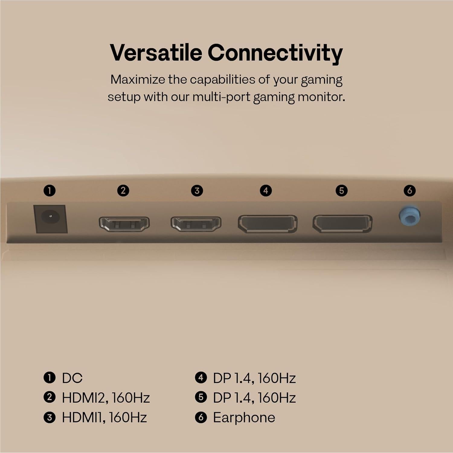 Monitor Pixio PX27U Wave Beige 27" 4K 160Hz 1ms IPS