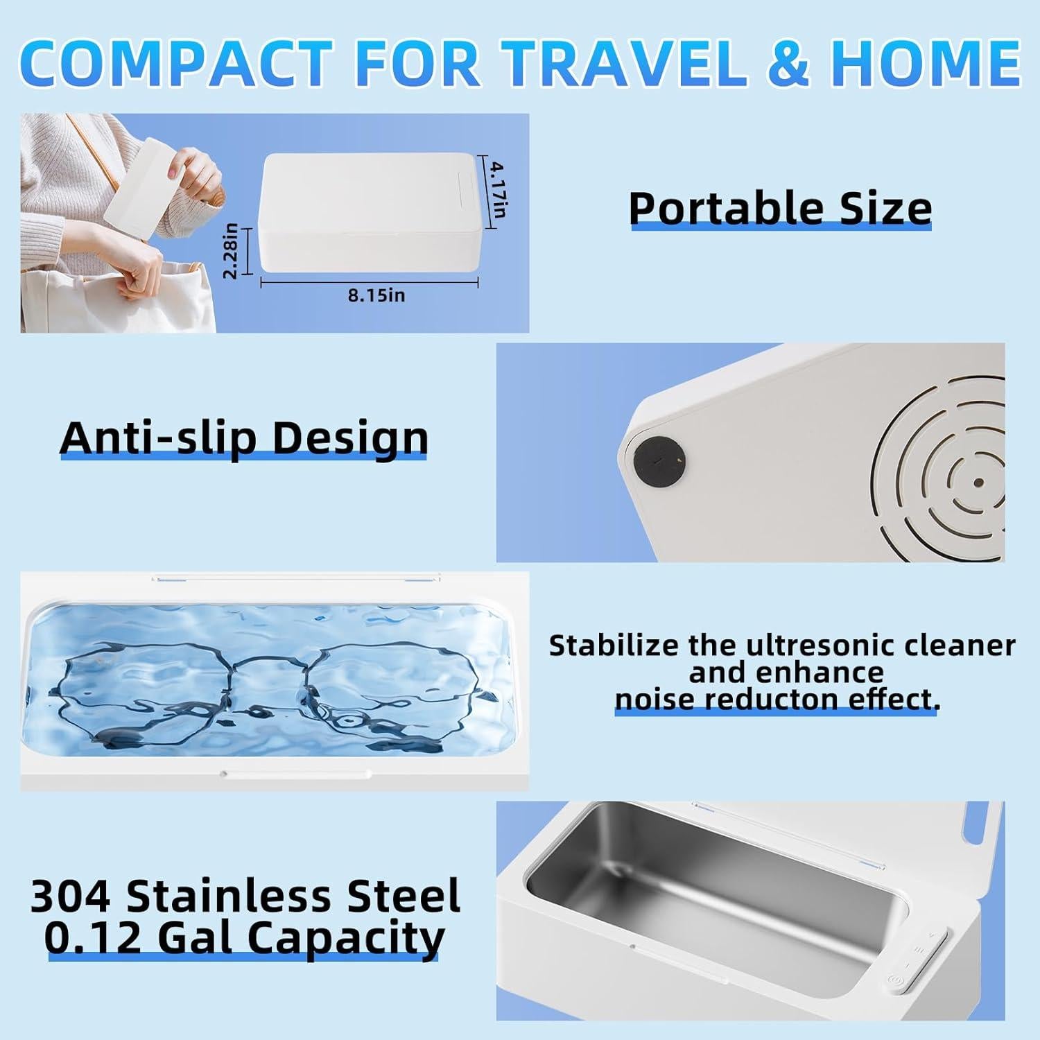 Limpiadora Ultrasónica Profesional Lunakind DK-053A 450ml