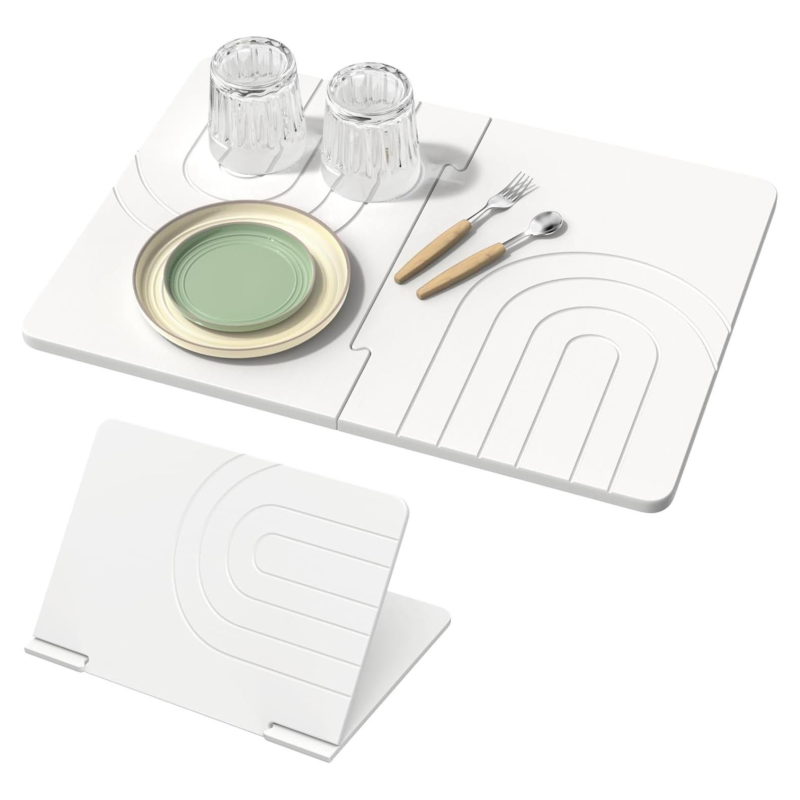 Alfombrilla de Secado de Piedra Luxspire 61x40 cm Antideslizante