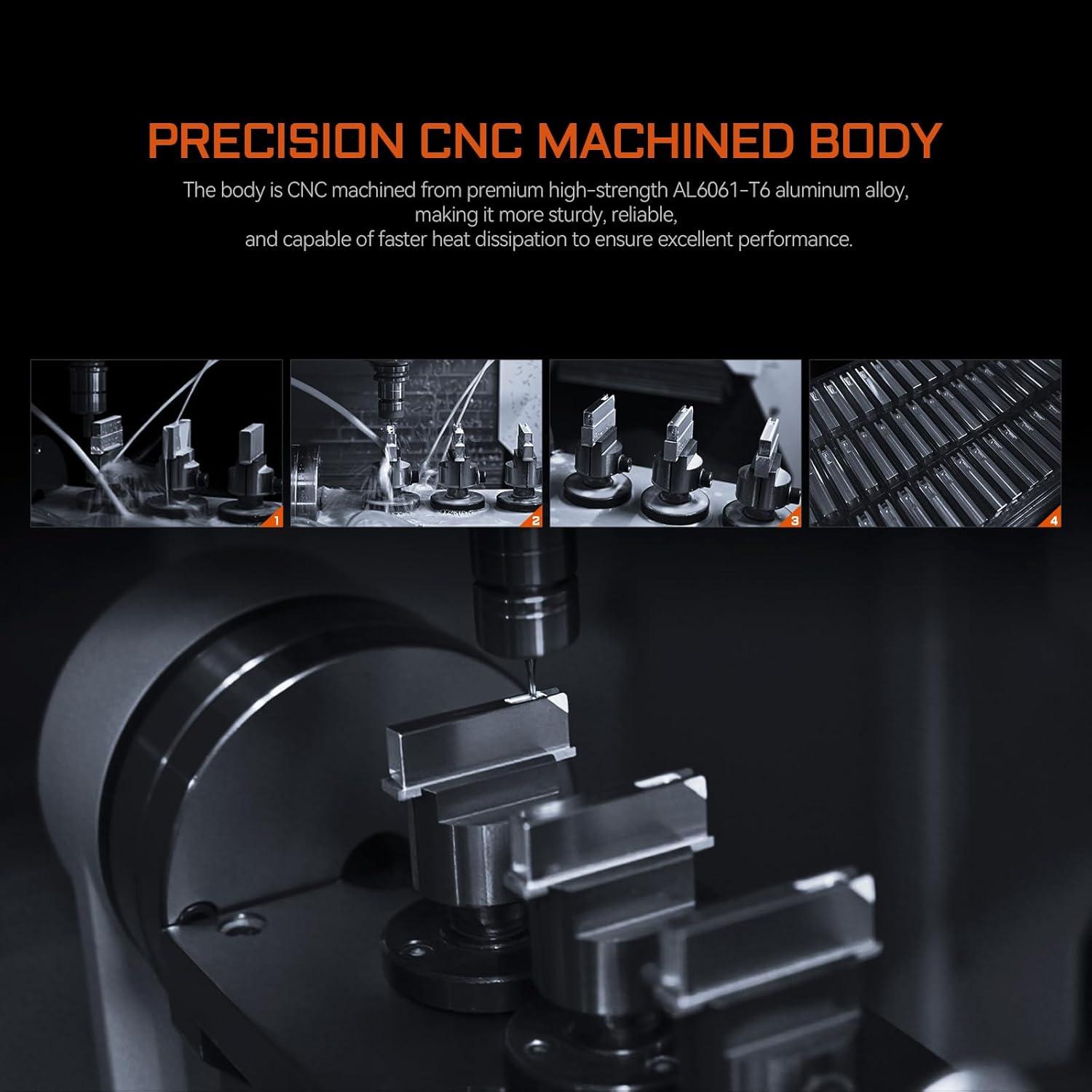 Linterna EDC ACEBEAM Keylite 500 LED Recargable Roja