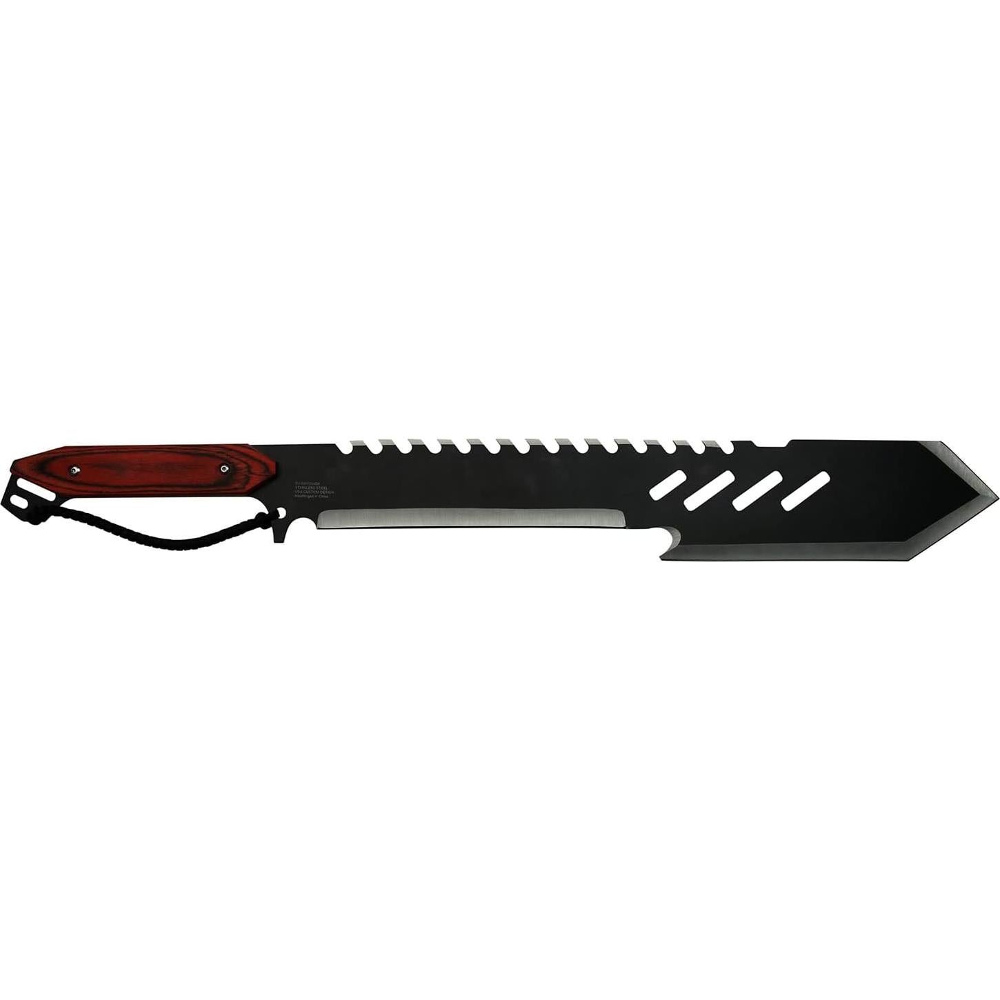 Machete Superviviente SV-MHT004BK - Acero Inoxidable 48.26 cm