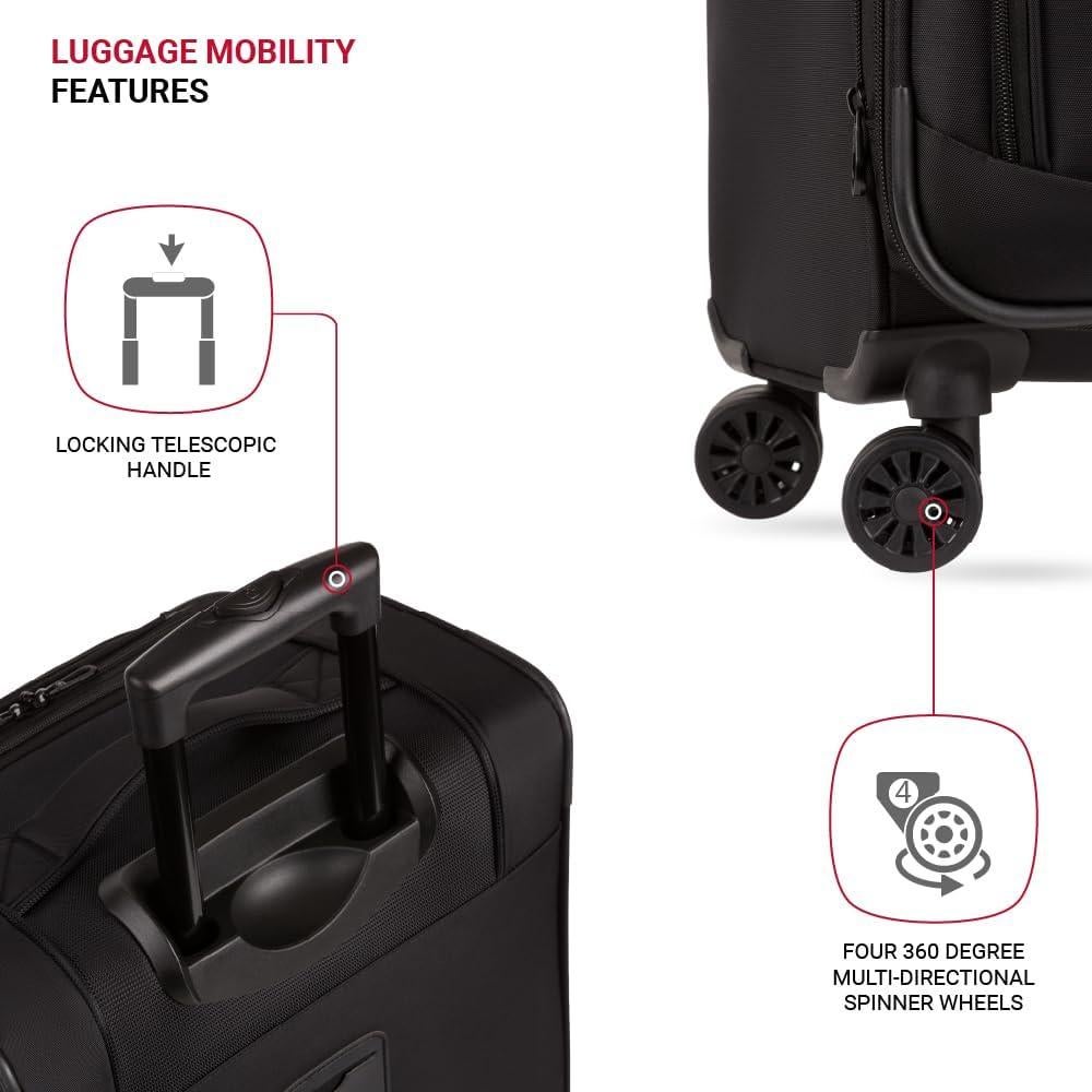 Maleta Expandible Suave SwissGear Sion II 67.95cm Negra