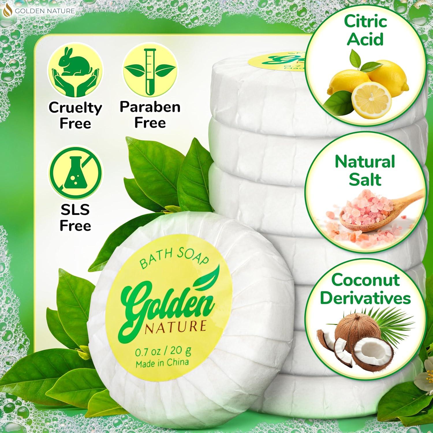 Barras de Jabón de Hotel Golden Nature Jazmín 100 PK 19.84 g