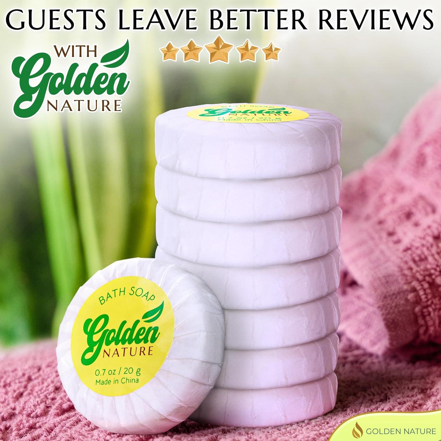 Barras de Jabón de Hotel Golden Nature Jazmín 100 PK 19.84 g
