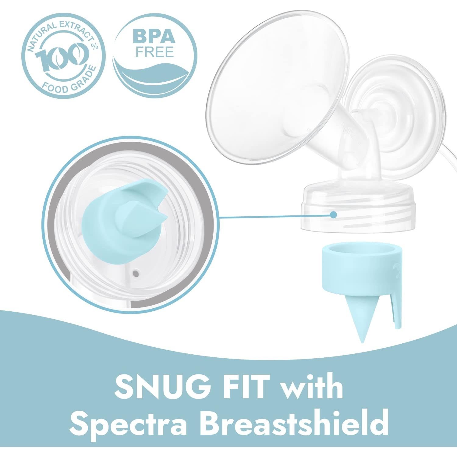 Válvulas de pico de pato Papablic para extractores Spectra y Medela