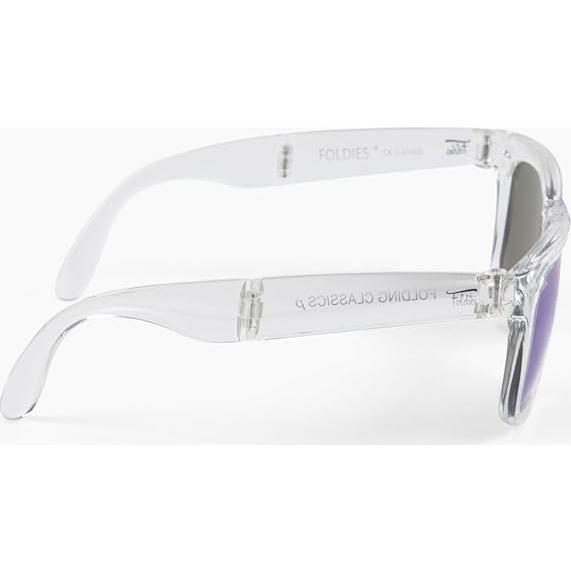 Gafas de sol plegables HepTEK UV400 con estuche de cuero