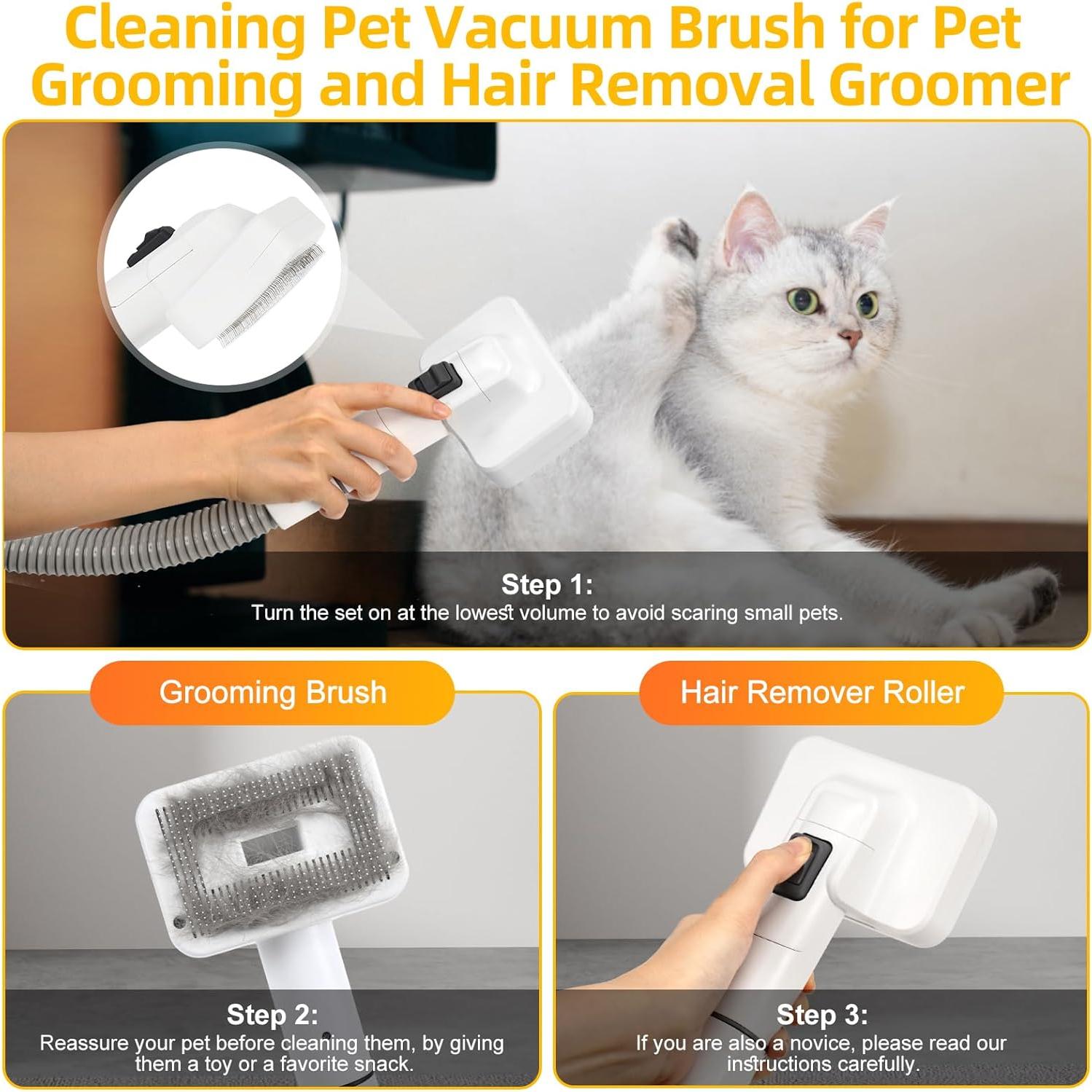 Aspiradora para Cuidado de Mascotas Poit G20 12000Pa 1.5L