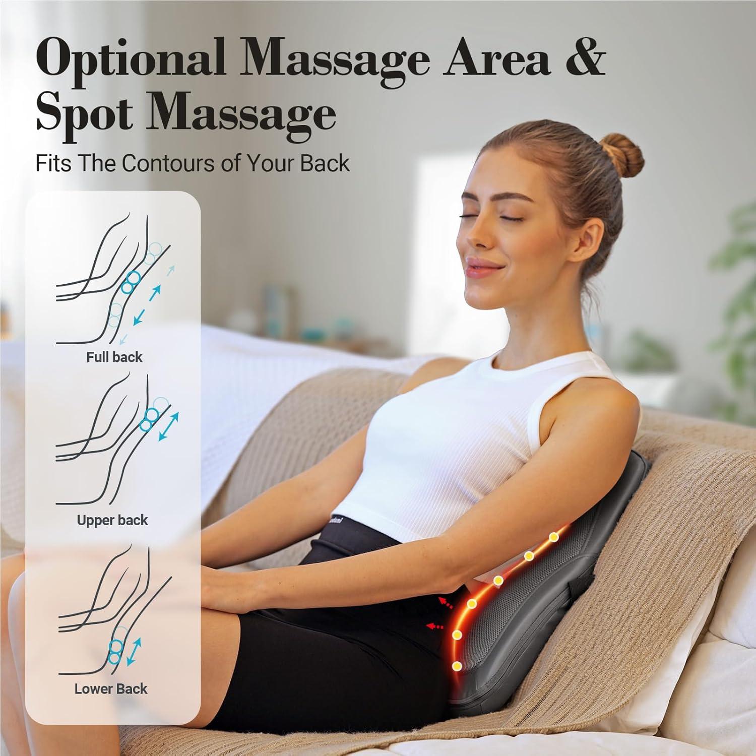 Masajeador de Espalda Baja CuPiLo CPL-2243 3D Shiatsu