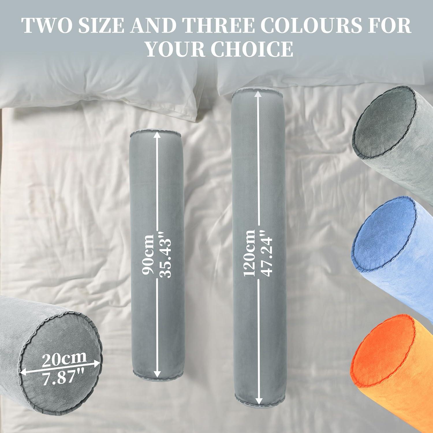 Almohada Inflable Corta ONTYZZ para Cuerpo y Espalda Gris