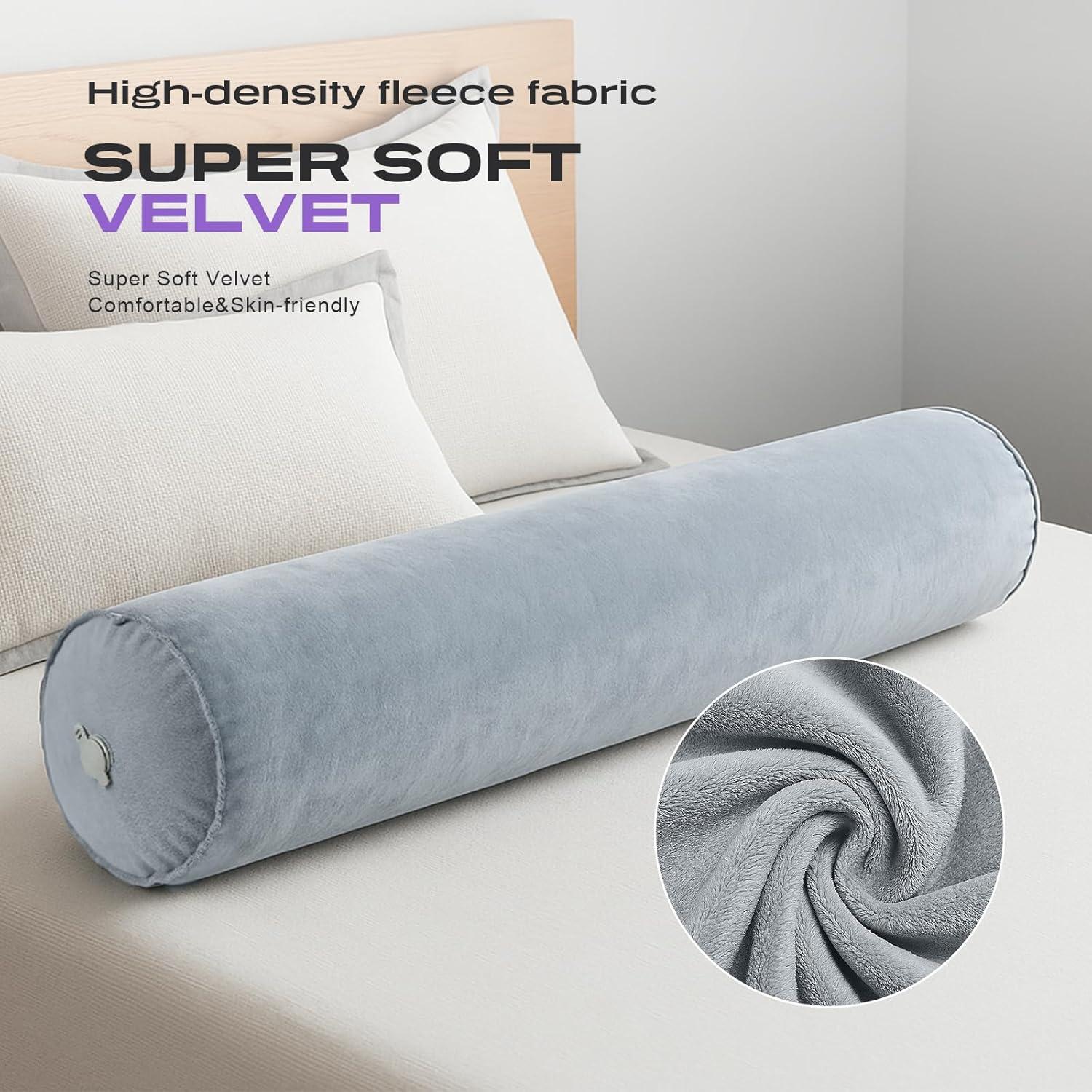Almohada Inflable ETROL para Cuerpo Completo 89 cm Gris