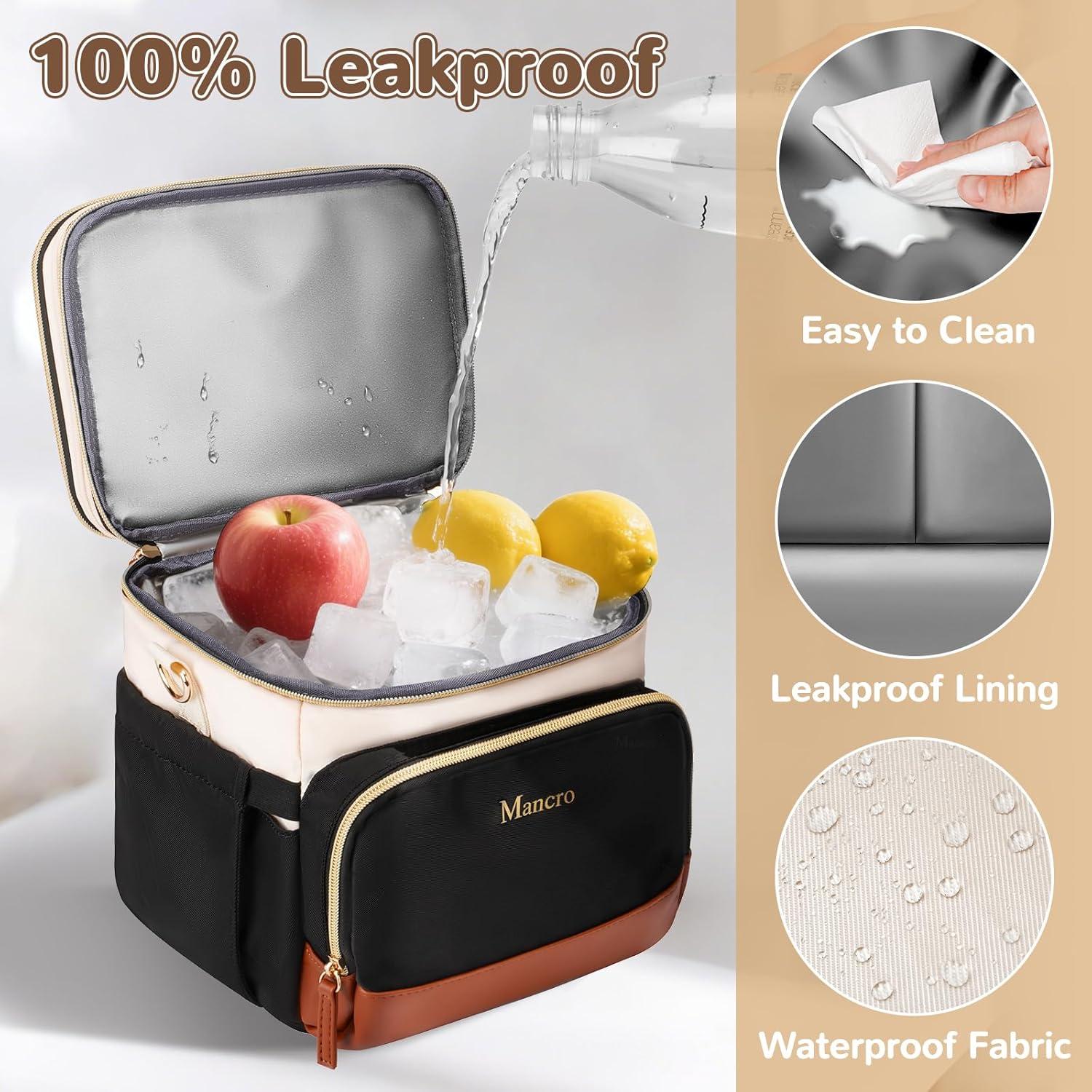 Bolsa Térmica Expandible Mancro para Leche Materna 6 Biberones