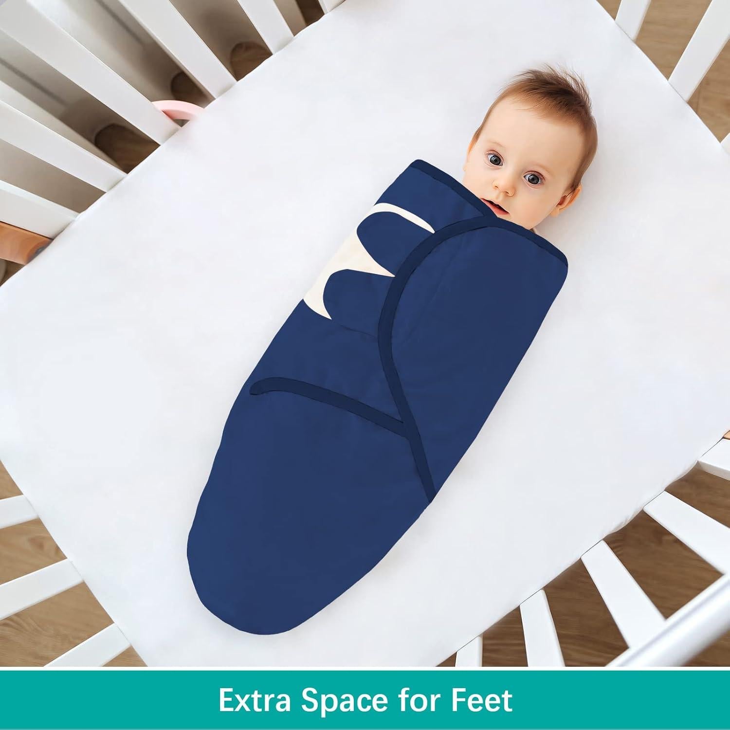 Mantas de Envueltos Biloban para Bebés 0-3 Meses Algodón 2 Unidades