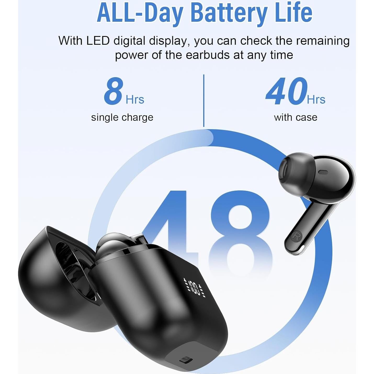 Auriculares Traductores SKIUDCT BK01 Bluetooth 5.3 48H 164 Idiomas