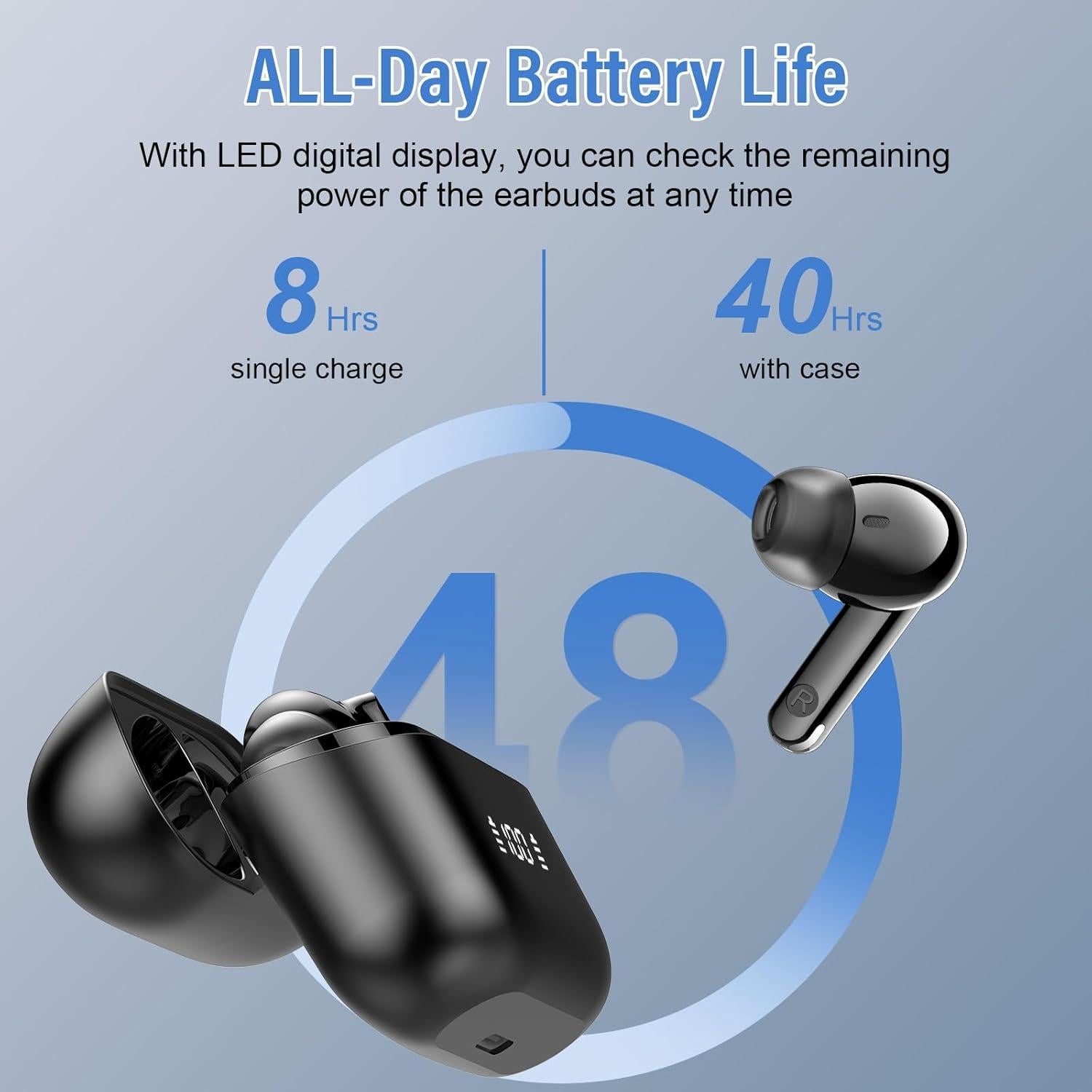 Auriculares Traductores Thunelec BK01 Bluetooth 5.3 48H 164 Idiomas