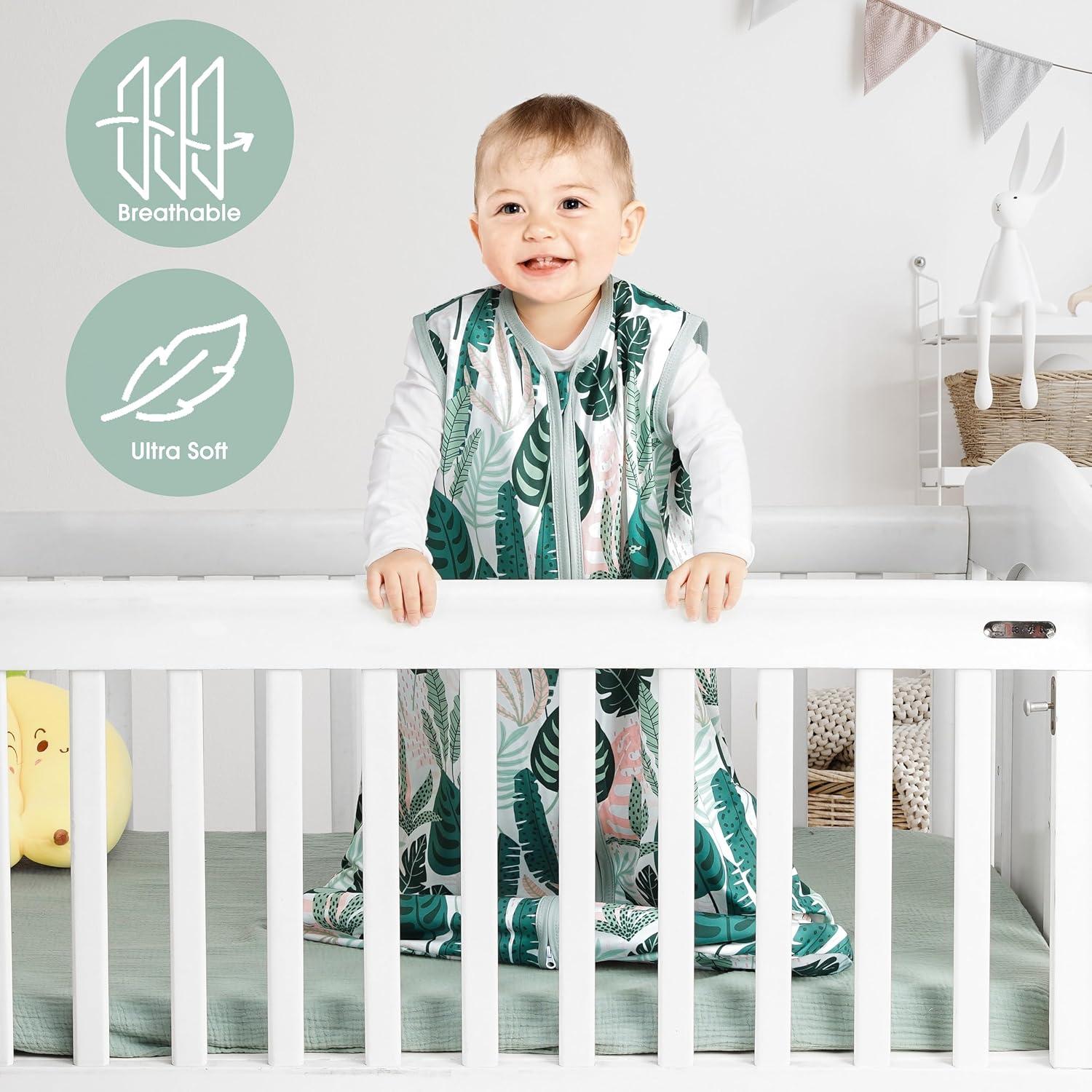 Saco de Dormir para Bebé 0-6 Meses Algodón Rayón TOG 0.3