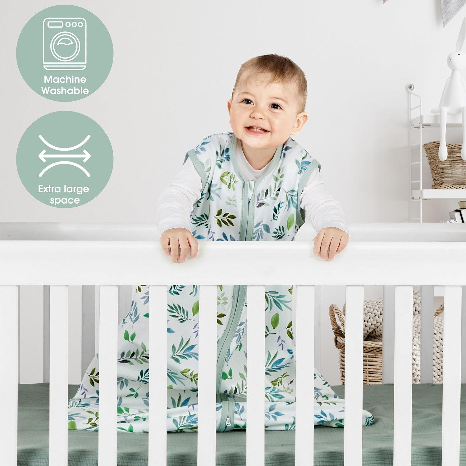 Saco de Dormir para Bebé 0-6 Meses Algodón Rayón TOG 0.3