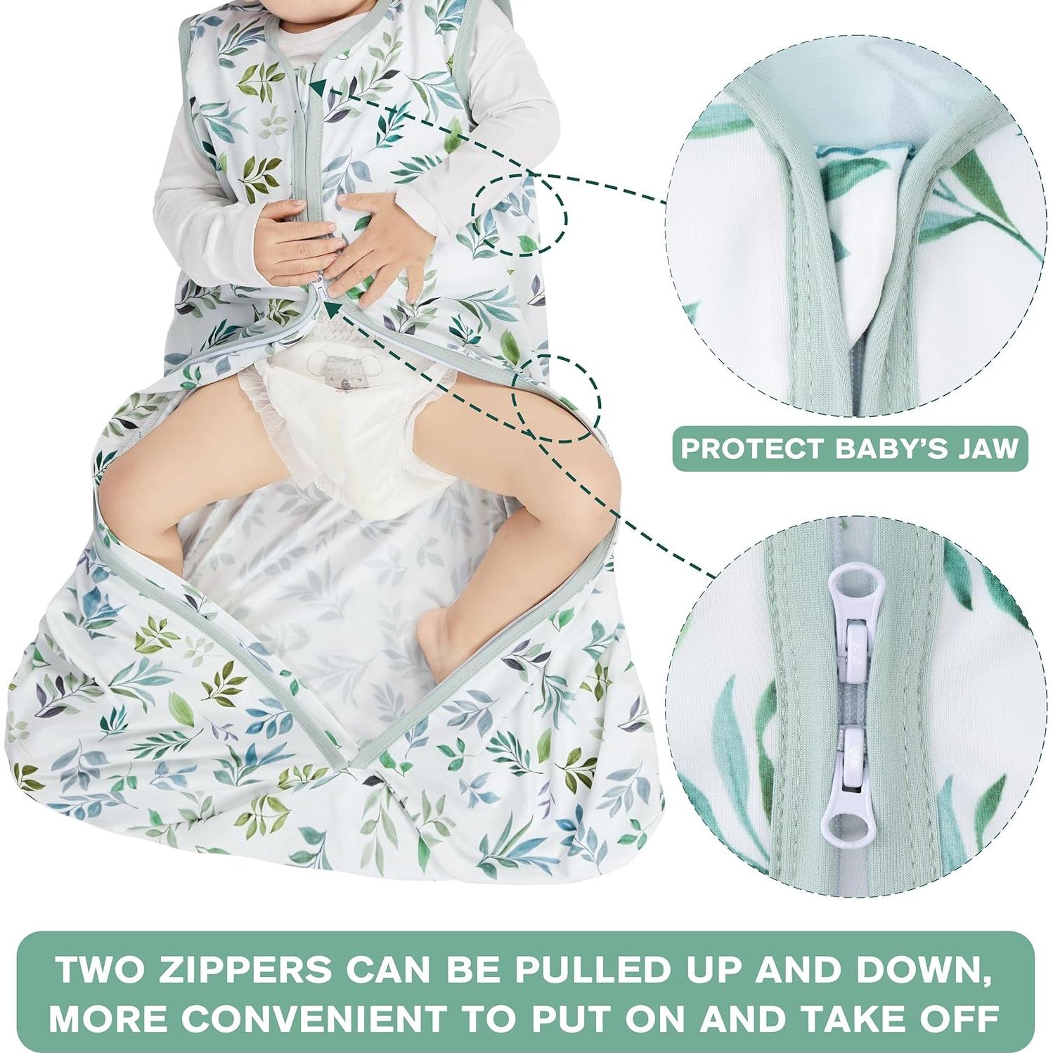 Saco de Dormir para Bebé 0-6 Meses Algodón Rayón TOG 0.3