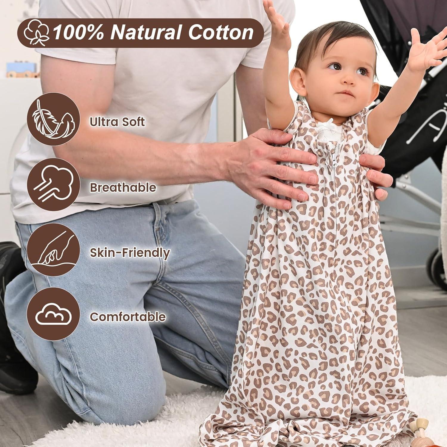 Sacos de dormir para bebés David's Kids 100% algodón 6-12 meses