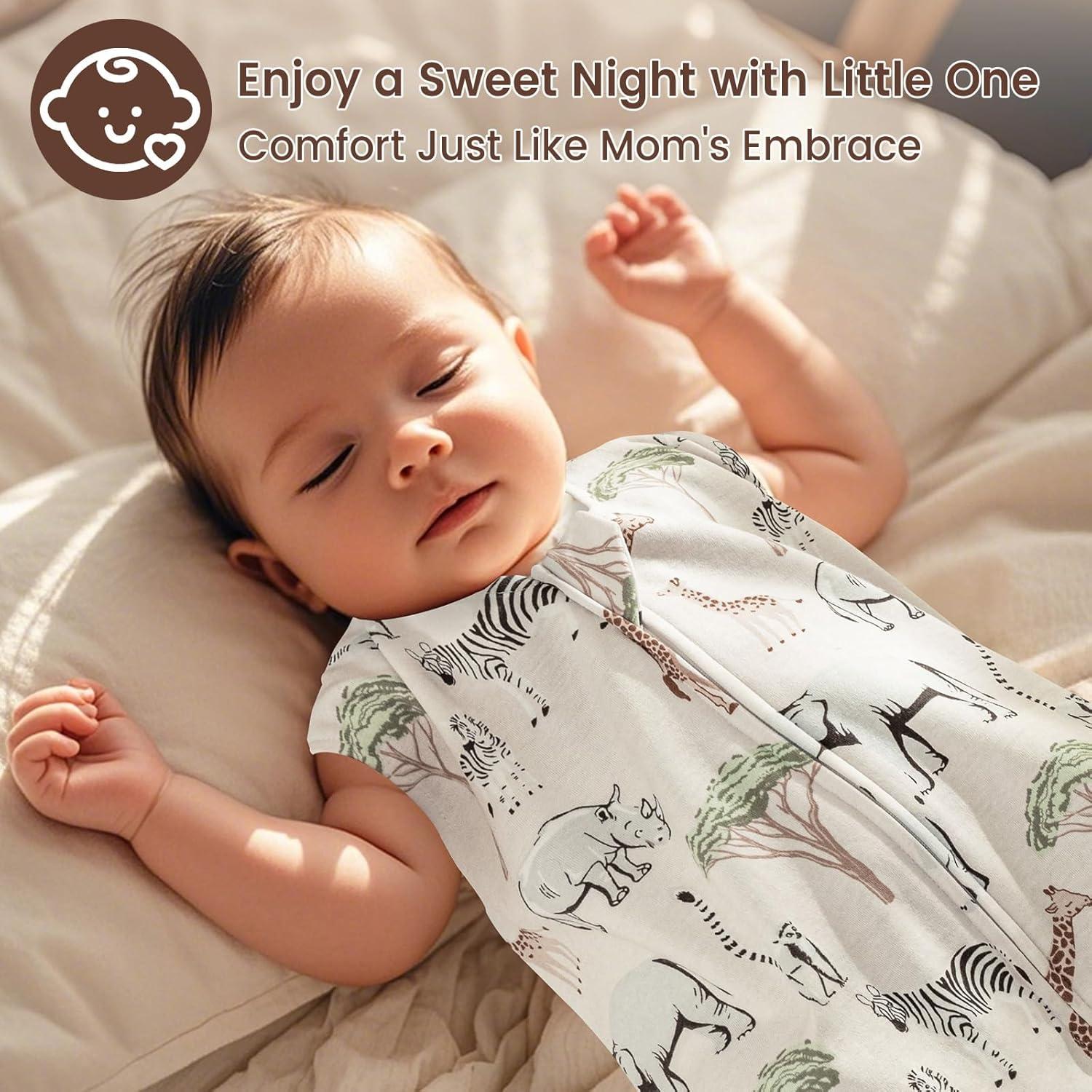 Sacos de dormir para bebés David's Kids 100% algodón 6-12 meses