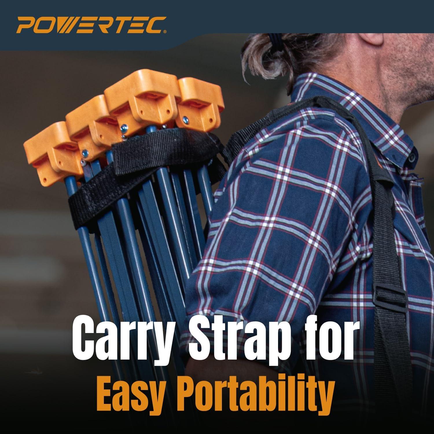 Banco de Trabajo Portátil POWERTEC Arachni Flex 4x4ft