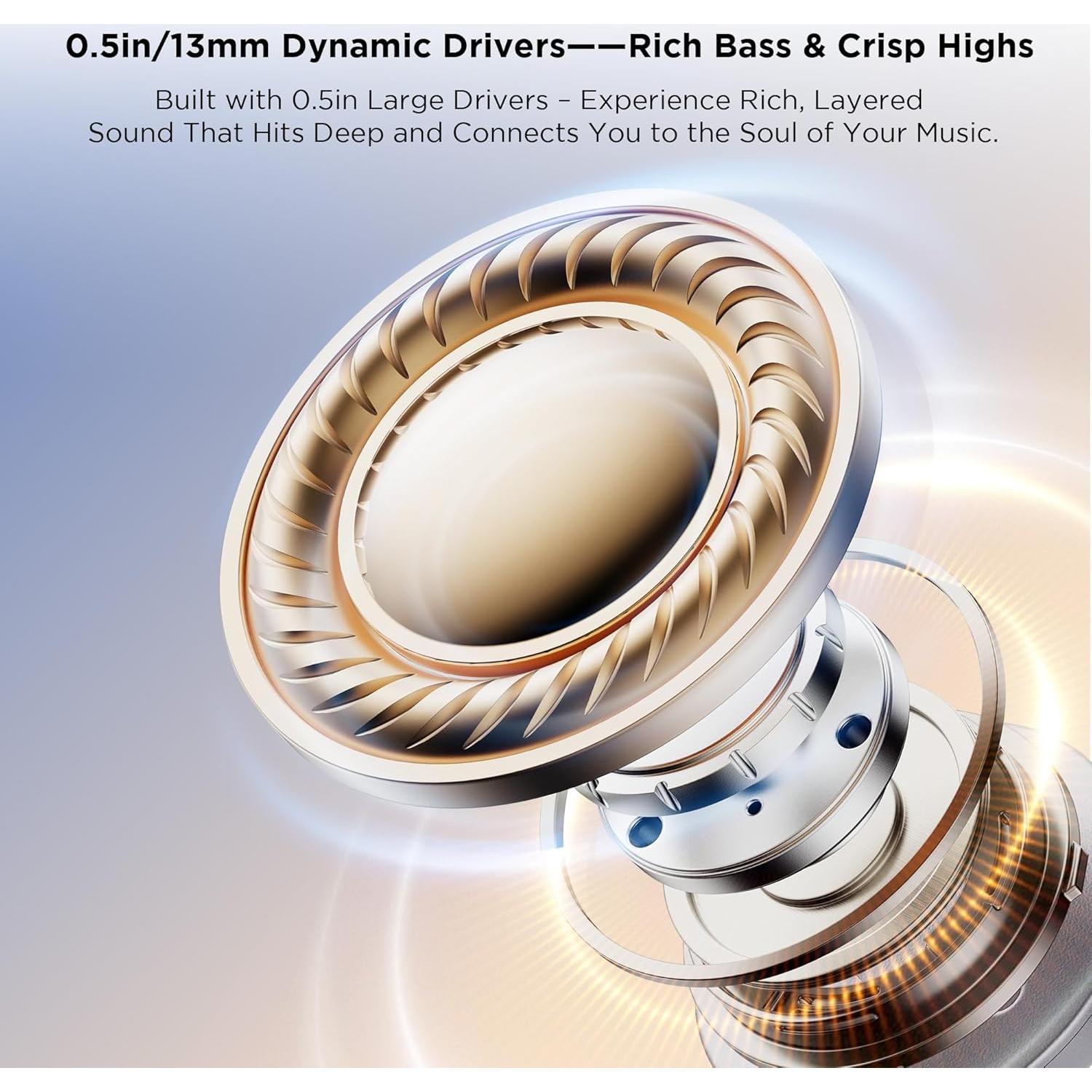 Auriculares Traductores FVYAO Bluetooth 5.4, 134 Idiomas, ANC