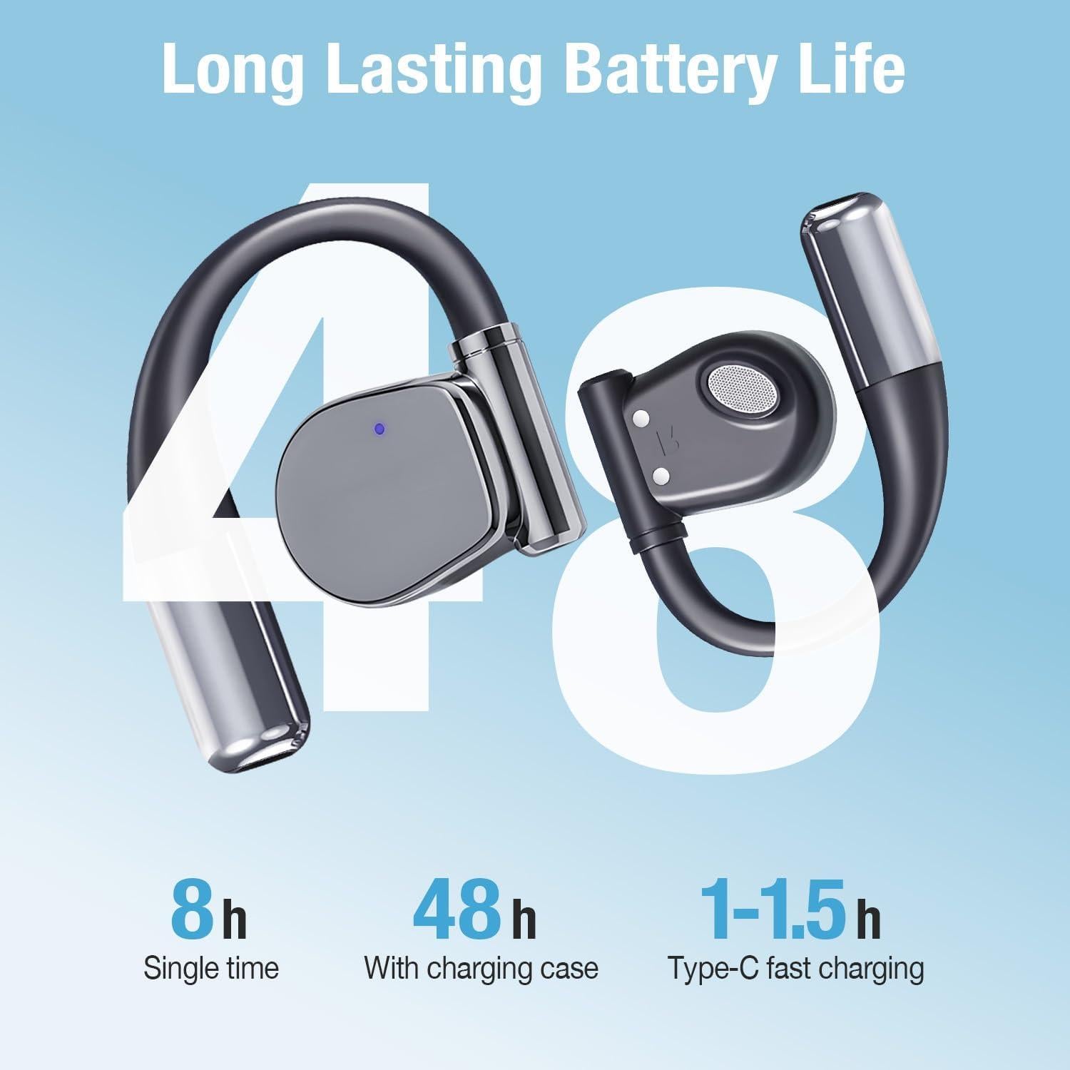 Auriculares Inalámbricos Bluetooth Genérico M111 Traducción AI 40H