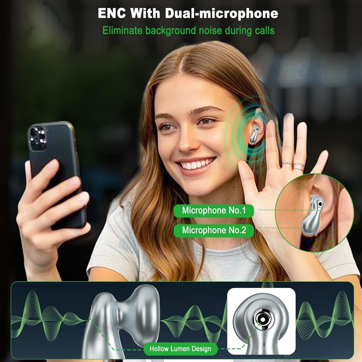 Auriculares Traductores AI Hearisay TWS 144 Idiomas 99% Precisión