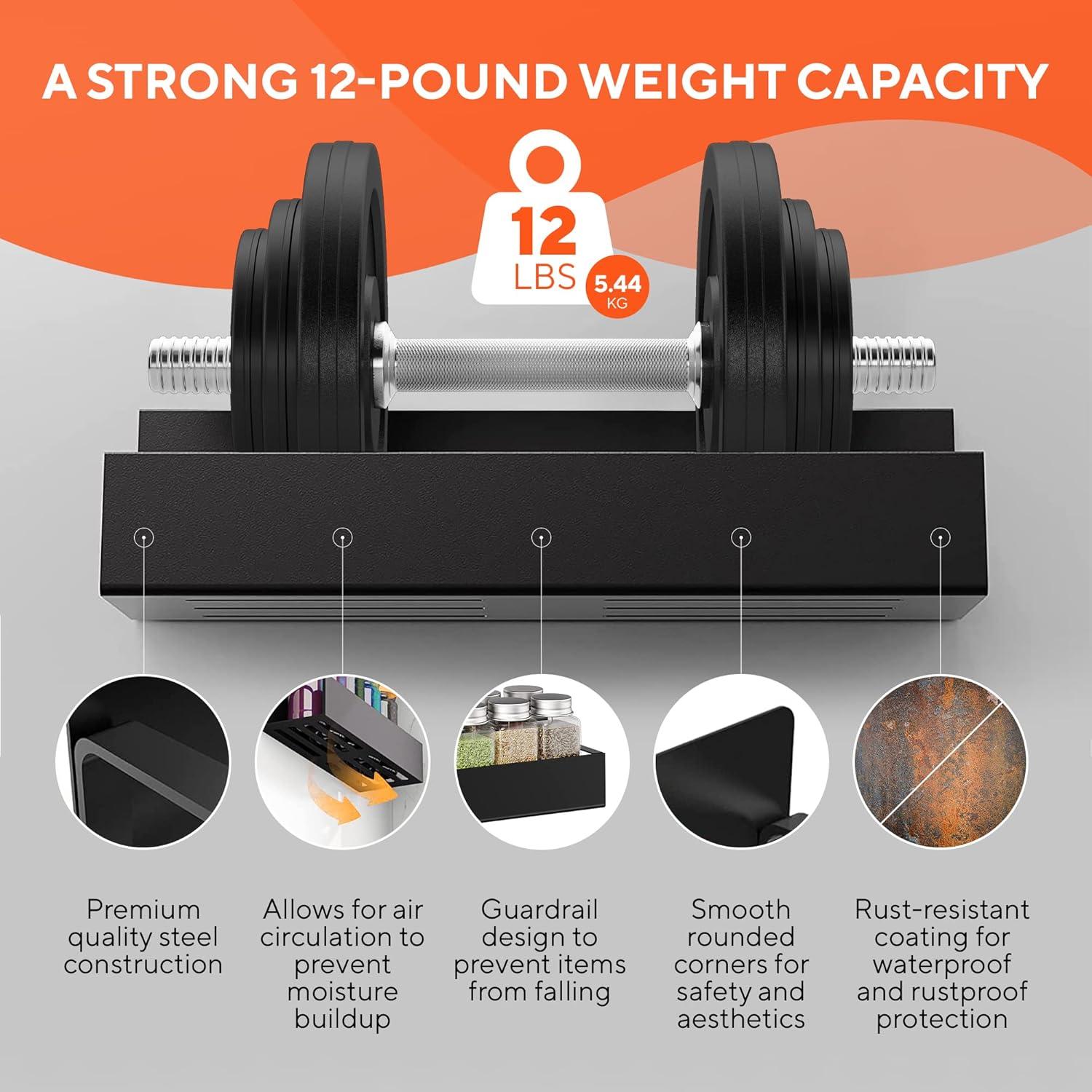 Estantes Magnéticos Hamilton Max - Organizador de Cocina 2 Piezas