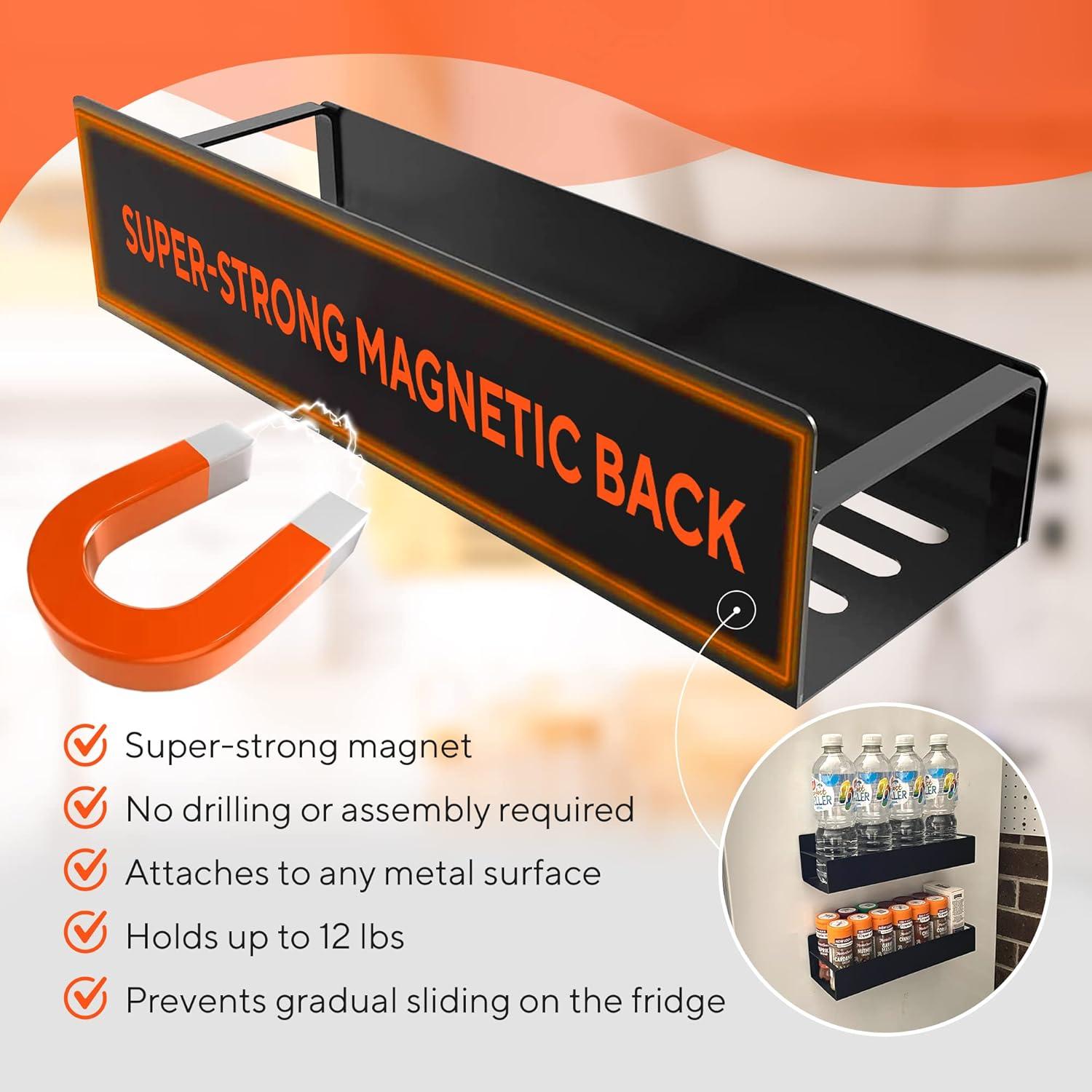 Estantes Magnéticos Hamilton Max - Organizador de Cocina 2 Piezas