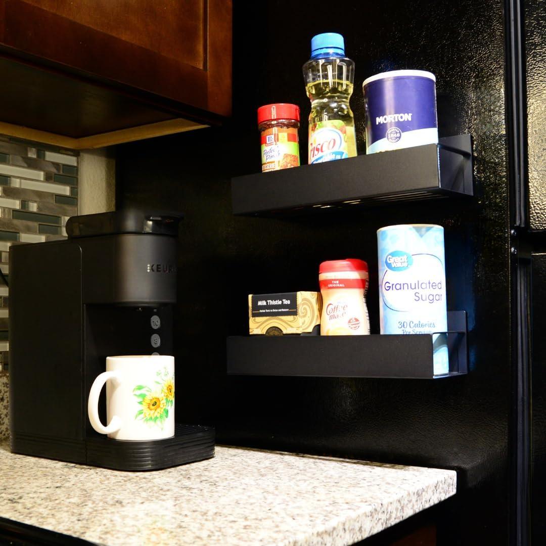 Estantes Magnéticos Hamilton Max - Organizador de Cocina 2 Piezas