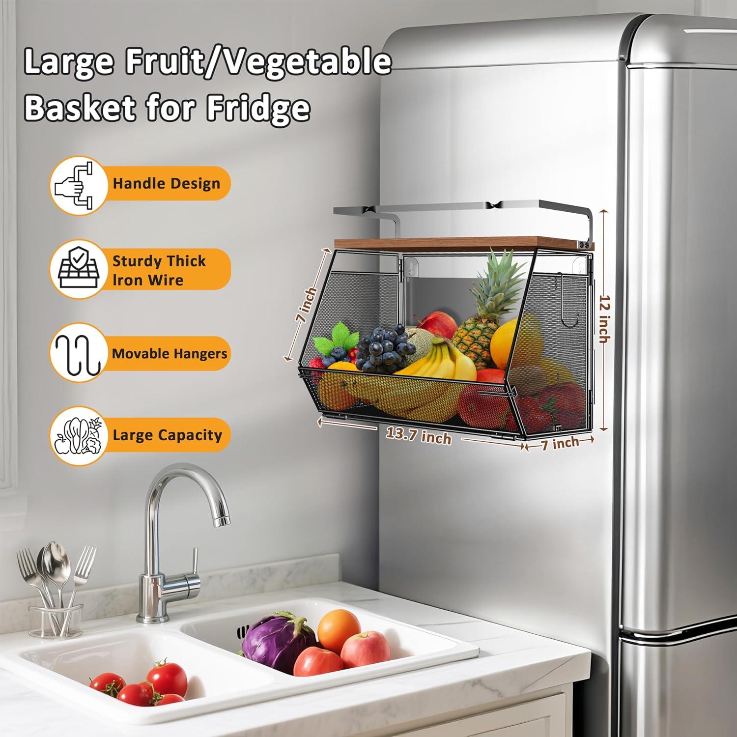 Estante Magnético Homecor para Refrigerador - Almacenamiento 15 kg